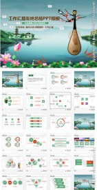 中国风PPT动画模板古典音乐