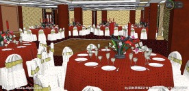 中餐厅包间草图大师SU模型