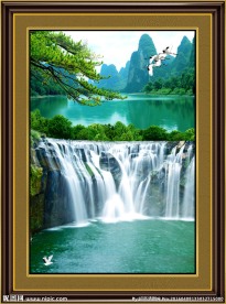高山流水 风景如画
