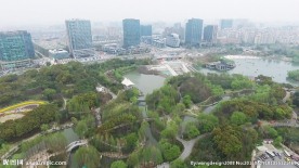 大宁灵石公园航拍视频