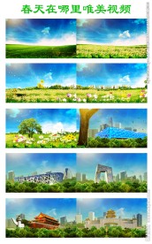 春天在哪里LED视频背景