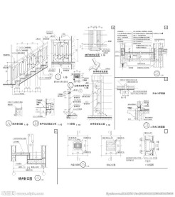 楼梯施工图大样