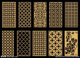 镂空雕花