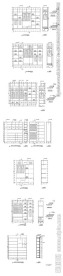 家居CAD衣柜结构图