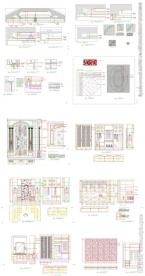 家居装饰剖面图