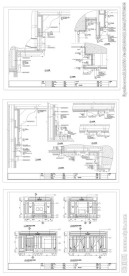 家居卧室施工图