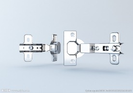 缓冲门铰链3dmax模型