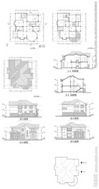 简欧复式别墅设计图