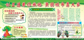 创卫连着你我他  美丽城市靠大