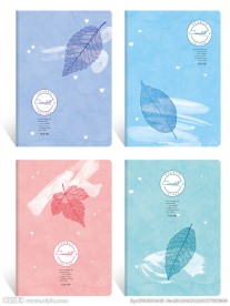 本本封面 风情叶