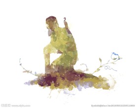 厦门风景插画白鹭女神