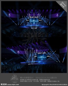 舞台设计舞美设计效果图