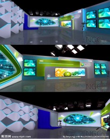 时尚 科技 演播厅 演播室