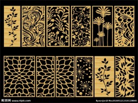 镂空雕花