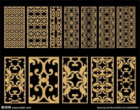 镂空雕花