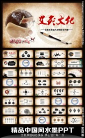 中医艾灸文化动态PPT模板