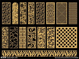 镂空雕花