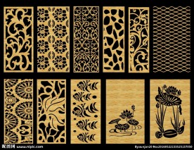 镂空雕花