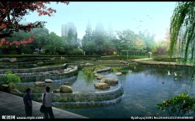 园林景观psd分层高清