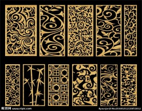 镂空雕花