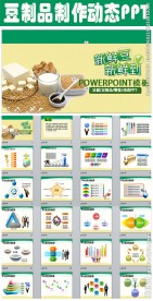 豆腐豆制品制作餐饮通用ppt