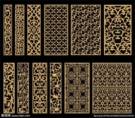 镂空雕花