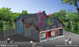 祠堂效果图