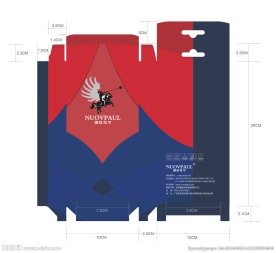 袜子包装盒设计