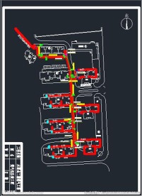 水澜山燃气管道竣工图