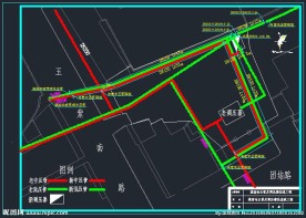 城南站改道竣工图