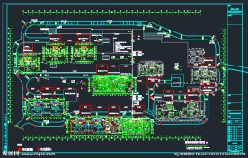 百乐小区二期地下室监控图纸