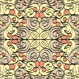 数码印花 腰线 花片