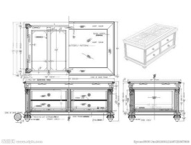 带柜门抽屉储物柜