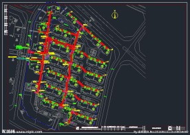 袁河御景燃气变更竣工图