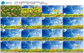 美丽蝴蝶梦境蒲公英视频LED