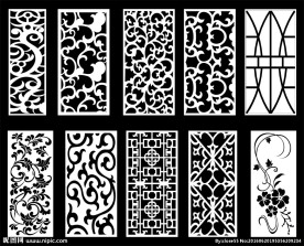 镂空雕花