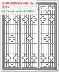 窗户通花 窗口通花 洋花通花