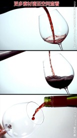 慢镜头倒酒实拍视频素材