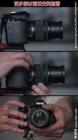 摆弄单反相机高清实拍视频素材