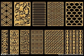 镂空雕花