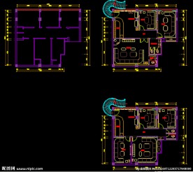 KTV装修设计图纸