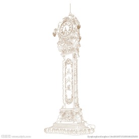 天津 五大道  矢量图