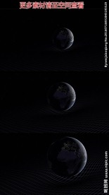 地球虚拟空间高清视频素材