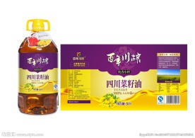 菜籽油标签包装