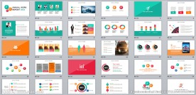 多彩商务PPT模板