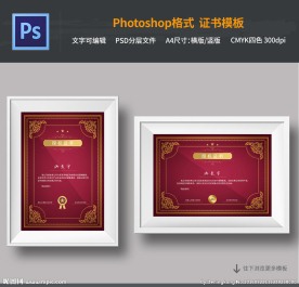 红色授权书模板