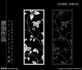 镂空雕花 移门图案