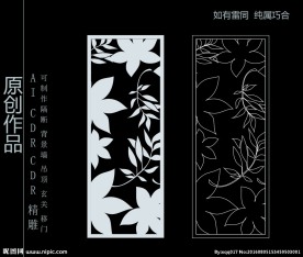 镂空雕花 移门图案