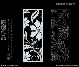 镂空雕花 移门图案