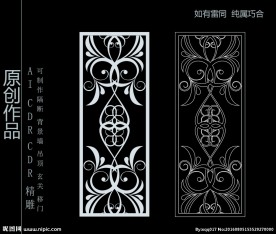 镂空雕花 移门图案